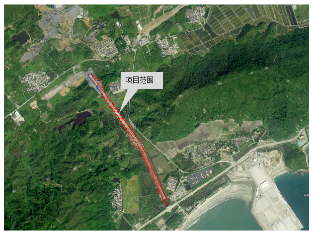 红海大道段)道路建设工程地理位置图2022年4月11日深圳市深汕特别合作