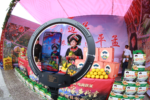 （深圳龙岗东西部扶贫协作 ）直播卖货过上好日子.JPG