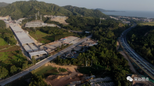 深汕西高速改扩建项目深汕隧道实现单线贯通_深汕网
